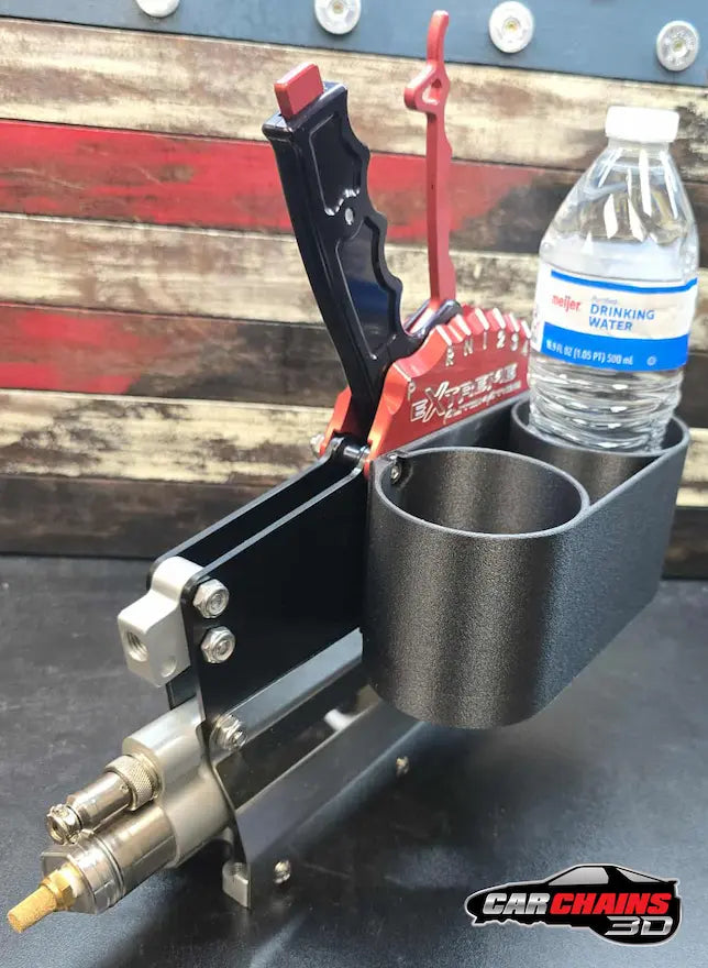 3D Printed Dual Cup Holder for Extreme Performance Air Shifter