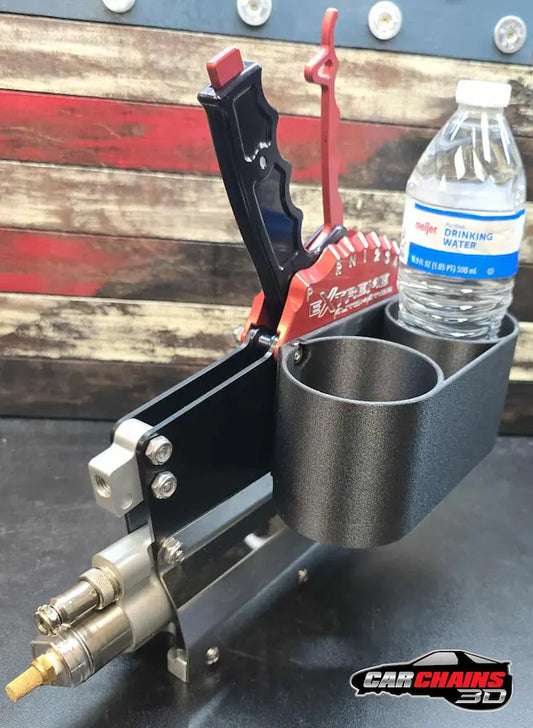 3D Printed Dual Cup Holder for Extreme Performance Air Shifter