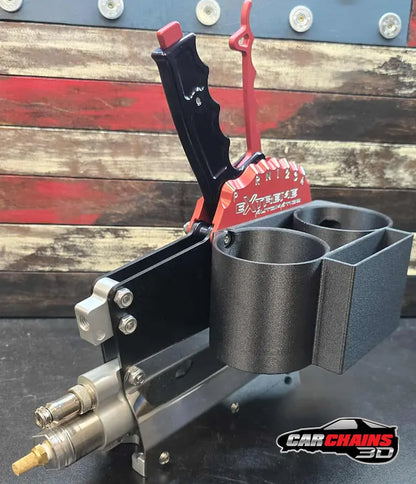 3D Printed Dual Cup Holder for Extreme Performance Air Shifter