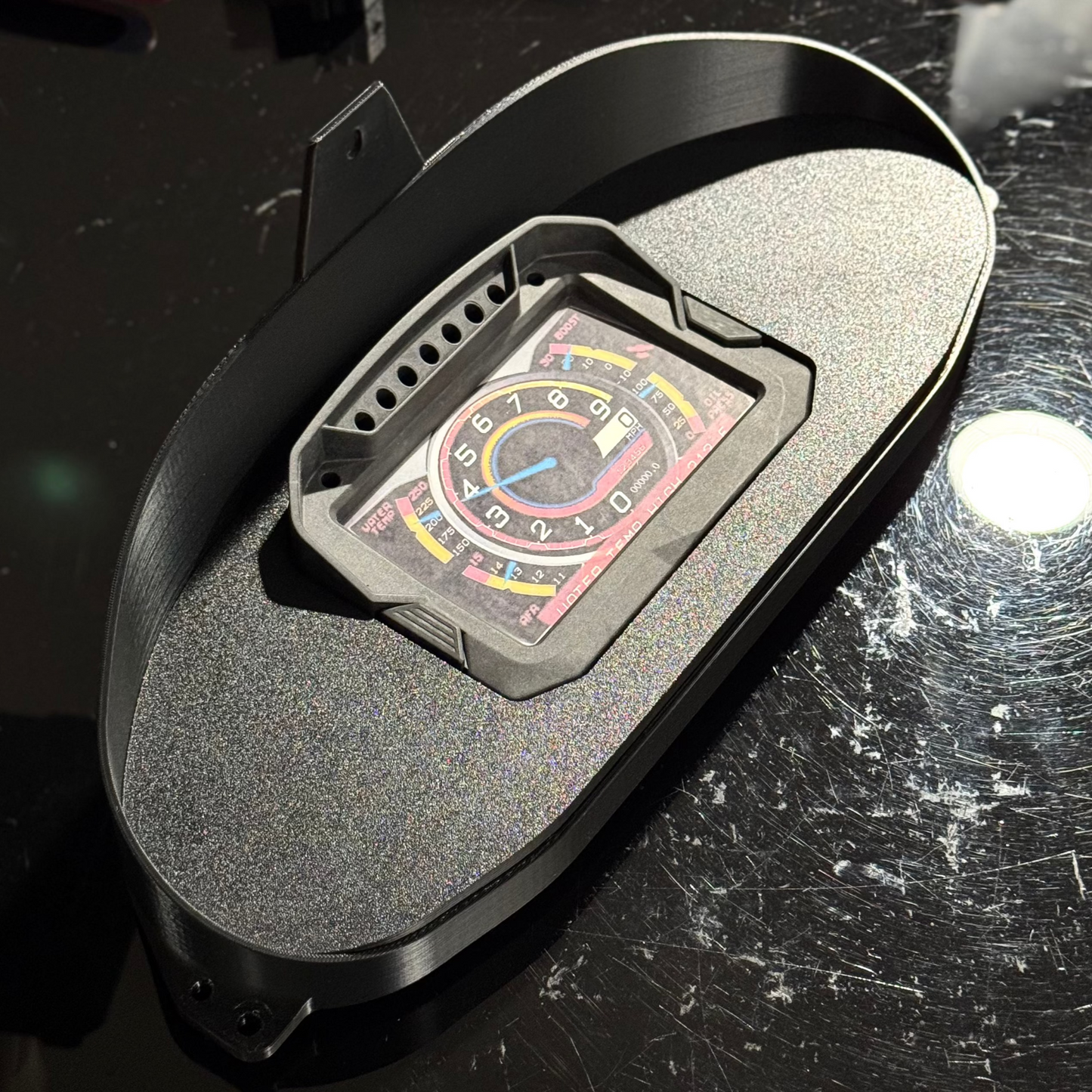 3D Printed Digital Dash Bezel for 1994-2001 Acura Integra DC2 - Custom Built Cars