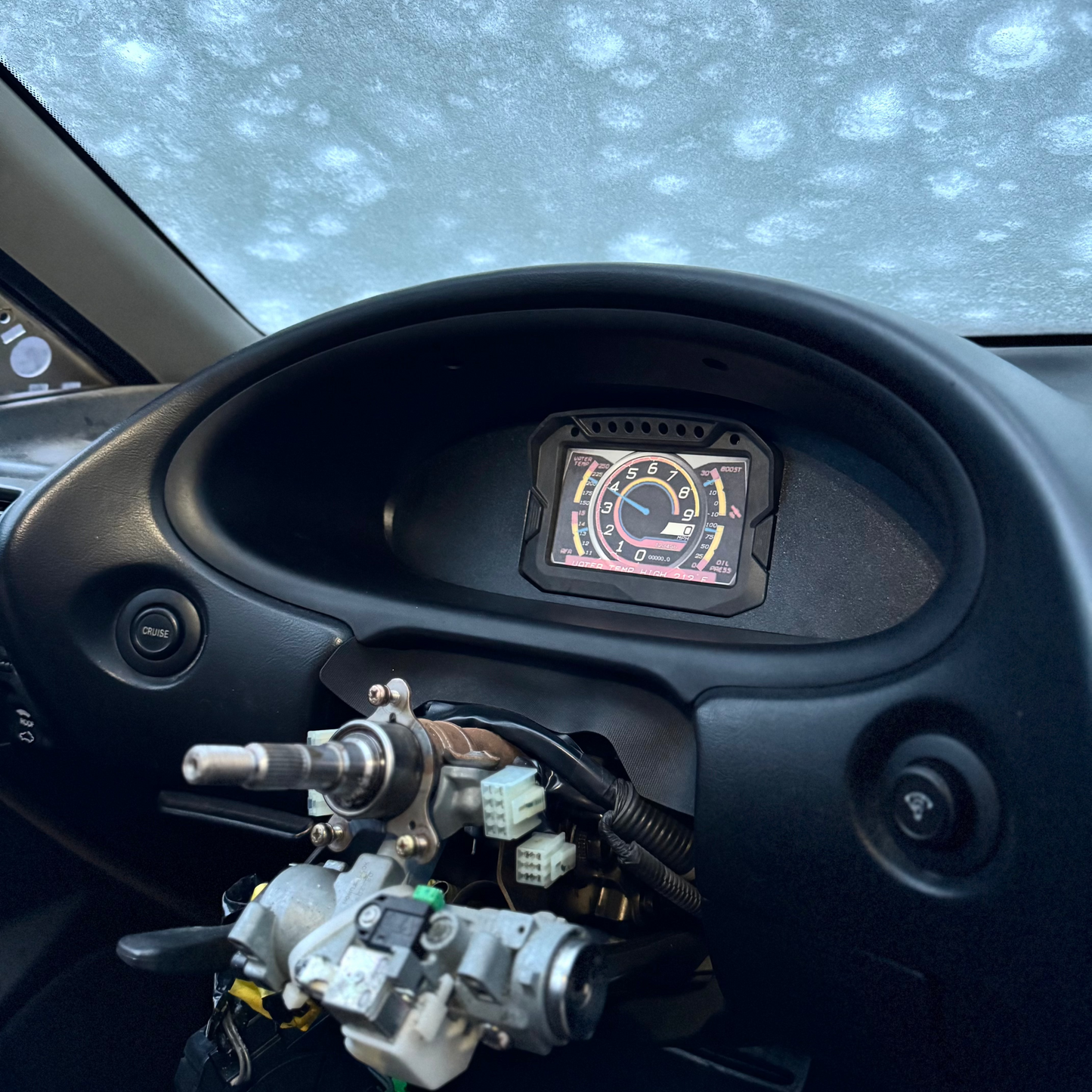 3D Printed Digital Dash Bezel for 1994-2001 Acura Integra DC2 - Custom Built Cars