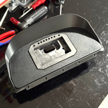 3D Printed Digital Dash Bezel for 1990-1991 Honda Civic EF Hatch & CRX - Custom Built Cars