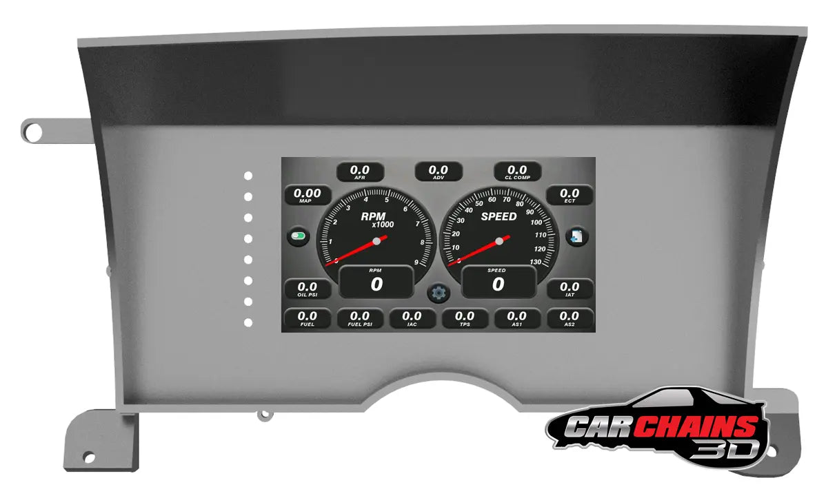 3D Printed Tinker All-In-One Digital Dash Cluster for 1986-1993 Chevrolet S10 and GMC Jimmy and Sonoma