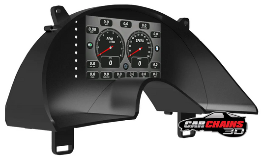 3D Printed Tinker All-In-One Digital Dash Cluster for 1997-2002 Late 4th Gen Chevrolet Camaro