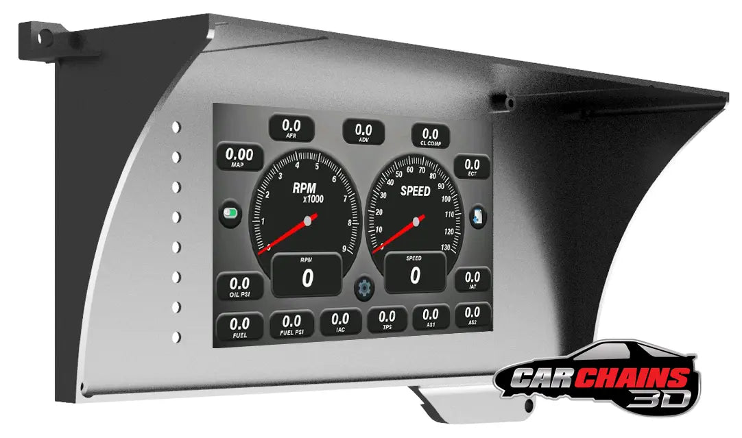 3D Printed Tinker All-In-One Digital Dash Cluster for 1978-1988 Chevrolet Monte Carlo & El Camino