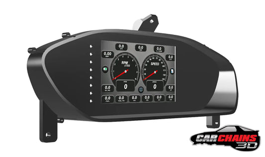 3D Printed All-In-One Tinker Digital Dash Cluster for 1995–1998 Nissan Silvia S14 / 240SX – CarChains3D