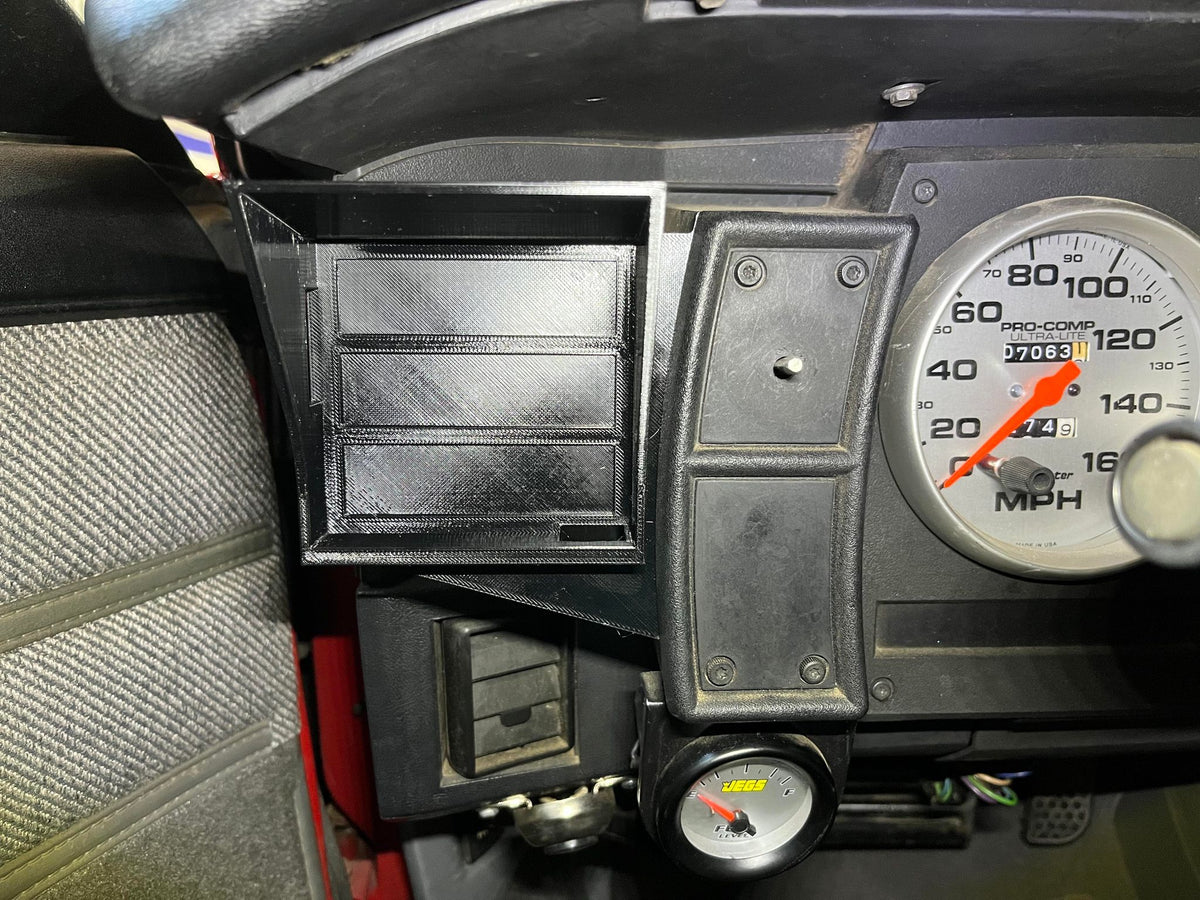 1982 to 1989 Camaro Holley 3.5 mount left and right side of gauge bezel