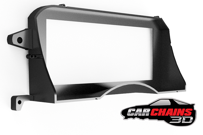 carchains3d-dash-instrument-bezel-holley-12.3-digital-dash-ford-foxbody-mustang-1989-1993-3d-printed