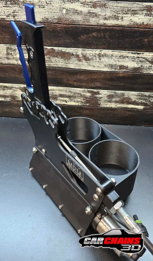 M&M Race Shifter 3D Printed Dual Cup Holder with Phone Pocket