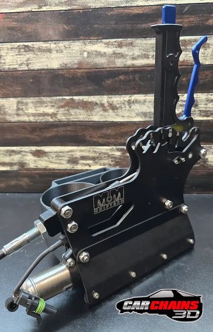 M&M Race Shifter 3D Printed Dual Cup Holder with Phone Pocket