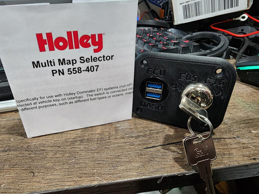 USB hub with Holley multi Map selector