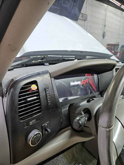 3D Printed Digital Dash Bezel for 2007-2013 Cheverolet Silverado and GMC Sierra - CarChains3d