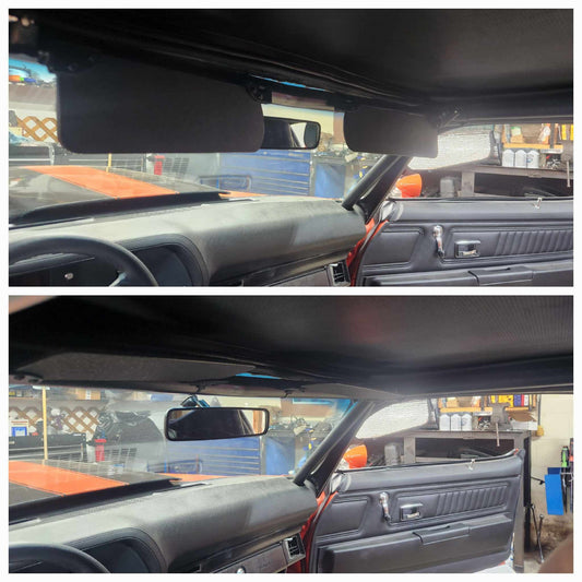 Roll Bar Mounted Sun Visors