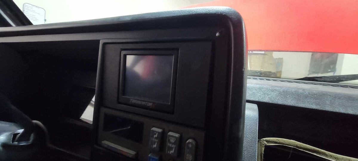 1988 to 1994 gmt400 OBS Truck Radio Delete Panel for Terminator x and Sniper Screens