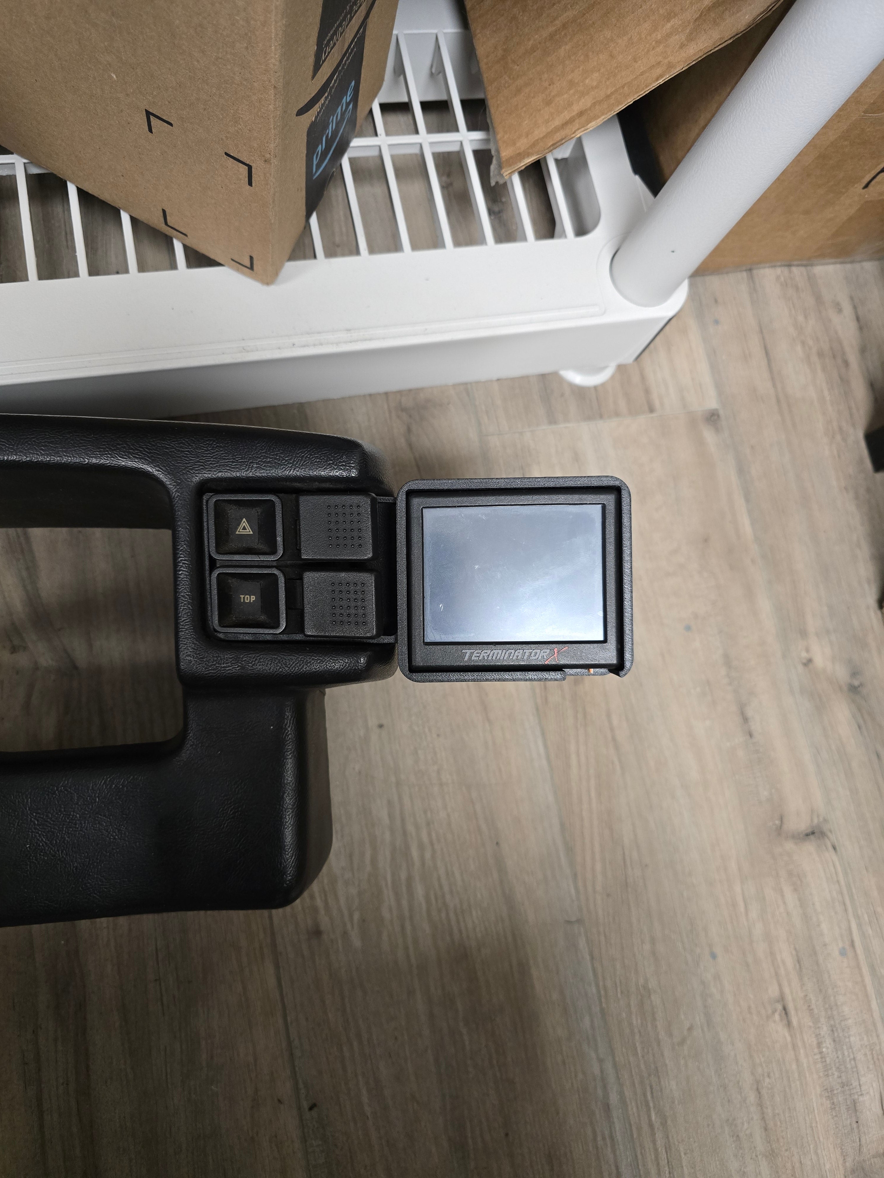 3D Printed Holley EFI 3.5 Inch Terminator X / Sniper Screen Hazard