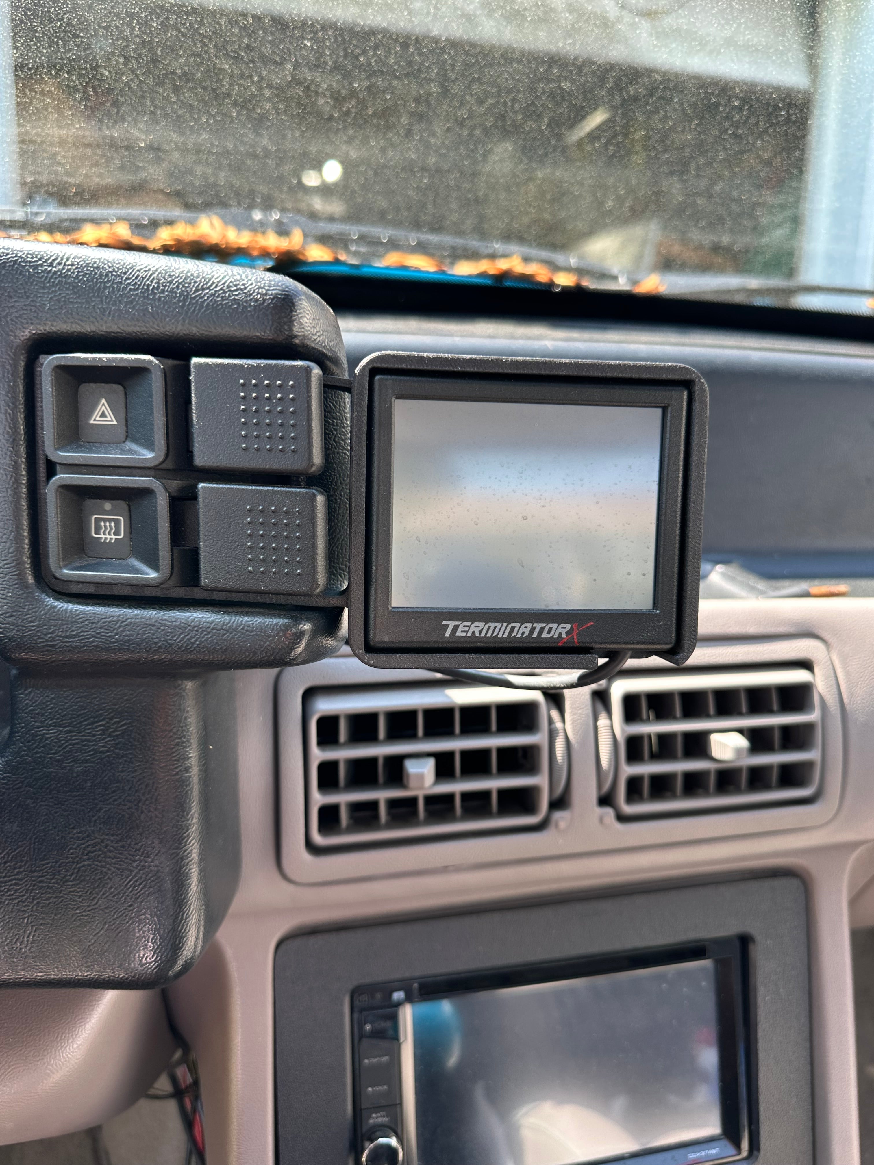 3D Printed Holley EFI 3.5 Inch Terminator X / Sniper Screen Hazard