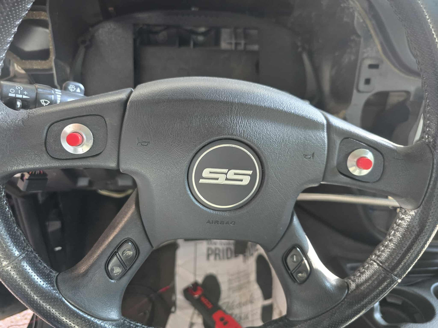 3D Printed Steering Wheel Button Inserts for 2003-2007 Chevrolet Silverado, Sierra, Escalade - CarChains3d