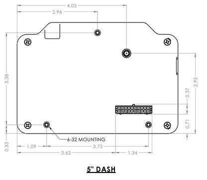 TINKER ELECTRONICS V2 universal digital dash