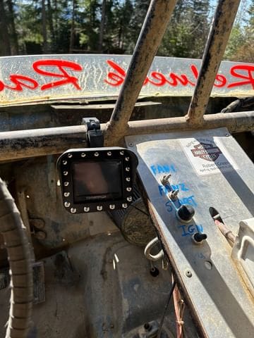 3D Printed Holley 3.5 Inch Terminator X / Sniper Screen Water