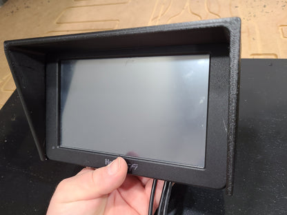 Holley 7 Inch Screen Sun Visor