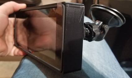 3D Printed 6.86 Inch Holley EFI Screen Mount - CarChains3d