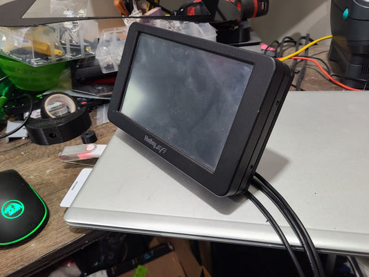 3D Printed 7 Inch Holley EFI Screen Floor Mount - CarChains3d